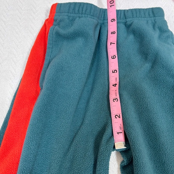 Hanna Andersson Colorblock Fleece pull over jogger sweater/sweatpants set - sz 5 - Picture 7 of 9